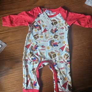 Brand new long sleeve one piece 0-3 month